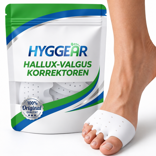 Corrector de juanetes Hyggear™, enderezador transpirable de dedo gordo para mujeres y hombres, fijación y alivio de juanetes - 767963829456873