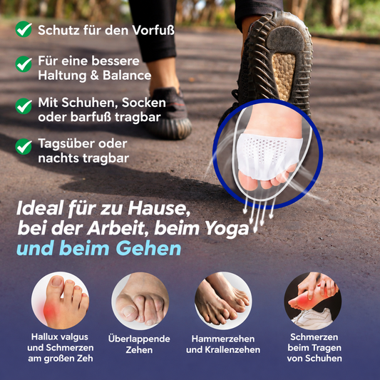 Corrector de juanetes Hyggear™, enderezador transpirable de dedo gordo para mujeres y hombres, fijación y alivio de juanetes - 767963829456873